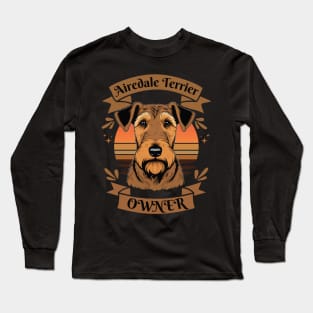 Airedale Terrier Long Sleeve T-Shirt